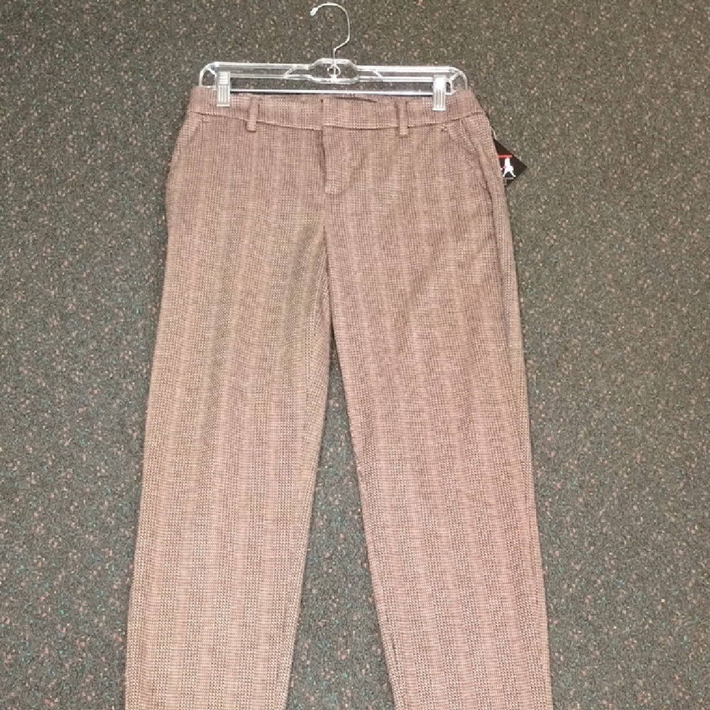 Liverpool Brown Checkered Trousers